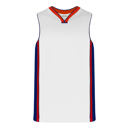 Athletic Knit Pro Cut Basketball Jersey with Rap Neck & Side Inserts (B1715)